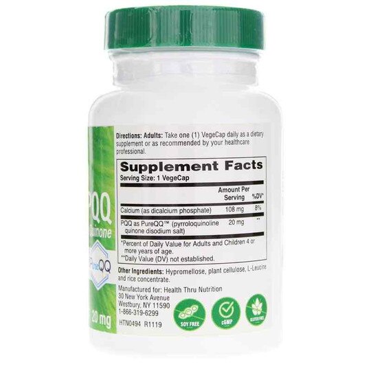 PQQ 20 Mg, HTN